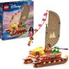 LEGO ǀ Disney Oceania 2 La Canoa di Vaiana Barca Giocattolo da Costruire con...