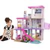 Mattel Barbie Casa dei Sogni Playset Casa di Barbie 3 piani Piscina Scivolo Asce...