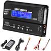 Haisito Caricabatterie Lipo 80W 6A Lipo Balancer per batteria Lipo/LiIon/Life...