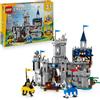 LEGO Creator 3 in 1 Castello del Cavaliere Medievale Giocattolo Trasformabil...