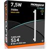 Eurocali Lampadina Led S14s Linestra 50cm Attacco Doppio 7,5W 700lumen Tubolare SMD - Luce Calda 2700K - 30x500mm