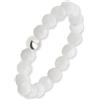 GD GOOD.designs Anello Anti-Stress Con Perle di Pietra di Luna per Donne - Elastico e Sfaccettato - Contro l'Ansia