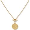 GD GOOD.designs Collana Sole - Collana Impermeabile da Donna Oro con Ciondolo Sole in Acciaio Inossidabile 316L Placcato Oro 18K - Regolabile (45 cm - 50 cm)