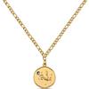 GD GOOD.designs EST. 2015 Collana del segno zodiacale Capricorno in oro con pietra natale per donna - Collana placcata in oro 18k con ciondolo zodiacale