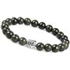 GD GOOD.designs EST. 2015 Bracciale Buddha per uomo e donna I Bracciale di perline con vere pietre naturali da 8 mm I Bracciales di palline per yoga e meditazione (Giada)