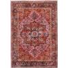 RugVista Georgia Oriental, Tappeto, Orientali, 300 x 400 cm, Rettangolare, Pelo corto, Soggiorno, Camera da letto, Lavabile in lavatrice, Rosso/Rosa