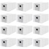 DUBUOZA 12 Sacchetti per DEEBOT X9 Pro/X8 Omni, T50/T50 Max/T50 Pro Omni, T80 OMNI, T30C Pro OMNI Aspirapolvere, Accessori per Sacchetti per Aspirapolvere al Carbone Attivo