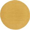 RugVista Handloom flat, Tappeto, Kilim, Ø 200 cm, Rotonda, Pelo corto, Lavabile solo a secco, Certificato Care & Fair, Giallo