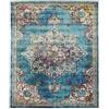RugVista Balmoral, Tappeto, Moderni, 240 x 300 cm, Rettangolare, Pelo medio, Soggiorno, Sala da pranzo, Camera letto, Cucina, Lavabile solo a secco, Scuro Teal