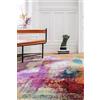 RugVista Aruba, Tappeto, 160 x 230 cm, Rettangolare, Pelo medio, Soggiorno, Sala da pranzo, Camera letto, Cucina, Lavabile solo a secco, Mauve/Multi