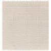 RugVista Melange, Tappeto, 200 x cm, Quadrata, Pelo corto, Soggiorno, Sala da pranzo, Camera letto, Lavabile solo a secco, Certificato Care & Fair, Beige