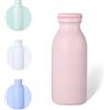 AMFUN Borraccia Termica 350ml in Acciaio Inox, Bottiglia Thermos a Prova di Perdite, Borraccia Termica, Borracce Termiche Prova di Perdite, Bottiglia Isolata, Senza BPA