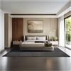 TecTake® Tappeto Salotto, Tappeto Pelo Corto, Tappeti Salotto Design Elegante, Tappetino morbido, Lavabile in Lavatrice, Ideale per Sala da Pranzo, Camera, Studio, Soggiorno - Antracite - 200 x 290 cm