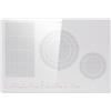 Klarstein Piano Cottura Elettrico 4 Piastre, Piasta Induzione 4 Fuochi a Basso Consumo, Piano Cottura Elettrico Vetroceramica con Zone Combinabili, Piastra Induzione 4 Fuochi Incasso Touch 7200W