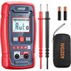 AstroAI Tester Elettricista 4000 Conteggi, Multimetro Digitale Professionale, Multimetro a Portata Automatica, Voltmetro, Misura Rapidamente e Con Precisione la Tensione CA/CC Resistenza e Continuità