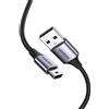 UGREEN Cavo USB A 2.0 a Mini B di Nylon Maschio Ricarica e Trasmissione Dati in Alluminio Compatibile con Hero 3/4 HD,Controller PS3/Wii U Pro,Lettore MP3/4,Camera (3M)