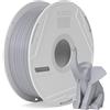 ELEGOO PLA Basic Filamento Grigio 1KG con Bobina Riutilizzabile, 1,75mm Diametro, Alta Precisione, Installazione Facile, Compatibile con la Maggior Parte delle Stampanti 3D