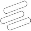 Kaberalty Catena per motosega da 40,6 cm, passo basso profilo, calibro 109,2 cm, 56 maglie, compatibile con Ego CS1600, CS1604, CS1610, CS1611, CS1613 (confezione da 3)