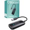 OTTOCAST Play2Video Ultra 2026 Upgrade Adattatore Wireless CarPlay & Android ...