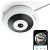Reolink 2K+ Telecamera WiFi Interno con Panorama a 360°, Telecamera Fisheye W...