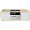 WIITHINK Impianto Stereo Casa HiFi con Radio DAB+ e Lettore CD | Sistema Audio Vintage...