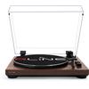 RLINE Giradischi Vinili Bluetooth Noce Lucido, Lettore Vinili 33 e 45 Giri, ...
