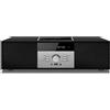 WISCENT Vintage Bluetooth Micro HiFi Systems Impianto stereo per casa, letto...