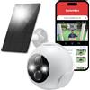 SwitchBot Kit di telecamera di sicurezza wireless, telecamera esterna 2K con ...