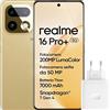 realme 16 Pro+ 5G Smartphone, 8GB+256GB, Display Curvo AMOLED 144Hz 6,8", Bat...