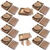 A Plus+ 10 Pezzi Chiavetta USB 3.0 da 64GB Cuore di Legno Forma USB 3.0 PenDr...