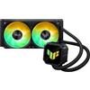 ASUS TUF Gaming LC III 240 ARGB LCD, Dissipatore a Liquido AllinOne con Poten...