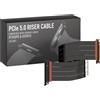LINKUP AVA5 Cavo Riser PCIE 5.0 70cm Lunghezza totale 74cm Pronto per RTX509...