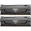 Patriot Memory Patriot Viper Steel RAM DDR4 3600 Mhz 16GB 2x8GB C18 Kit di Memoria Gaming XM...