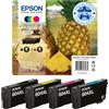 Epson 604XL Serie Ananas Cartucce per stampante getto d'inchiostro, Multipac...