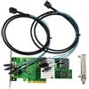ROSE RAIN Scheda HBA SAS Compatibile con 92118i & LSI 93008i Modalità IT PCIe, Scheda d...