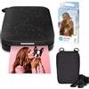 HP Sprocket Stampante fotografica istantanea portatile 2x3 pollici Nero Zink ...