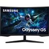Samsung Monitor Gaming Odyssey G5 S32CG554, Curvo 1000R, 32", 2560x1440 WQHD ...