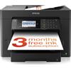 Epson WorkForce WF7840DTWF, Stampante multifunzione inkjet A3+, ADF fronte/re...