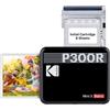KODAK Mini 3 Retro 4PASS Stampante Fotografica Portatile 7.6x7.6cm + 8 Fogli,...