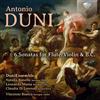 Antonio Duni Antonio Duni: 6 Sonatas for Flute/violin & B.c. (CD) Album