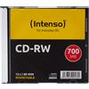Intenso 2801622 CDR da 700 MB, Argento