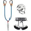 PETZL, Kit Via Ferrata Eashook, Kit Da Via Ferrata, Multicolore, 2, Adulto Unisex