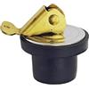 Generic Tappo di Scarico Barca 19/25/32 mm PVC Gomma con Maniglia a Croce in Ottone Acciaio Inox, Tappo per Scafo(3/8-inch Brass+SUS Drain Plug)