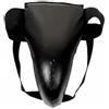 Baoblaze Protezione Uomo per con Cinturino Elastico Coppa Protettiva Anatomica Materiale Antiurto Senza Restrizioni Adatta a Sessioni di Sparring Discipline Marziali Fitness , Nero , L