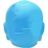Hidyliu Cuffia da Nuoto Impermeabile Elastica 3D per Adulti con Protezione per le Orecchie, Cuffia da Nuoto in Silicone a Pelo Lungo, vestibilità Comoda, Confezione da 1 (Rosso roseo)