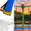 Generic Cuscinetto per palo da basket, protezione a 4 lati in schiuma per pali quadrati sottili da 5,1 a 20,3 cm, cuscinetto imbottito per la sicurezza dei giocatori, uso in tutte le condizioni atmosferiche