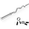 VirtuFit Asta per bilanciere EZ - 120 cm - clip a molla - 30 mm