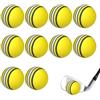 Generico Palline Da Golf Per Allenamento | 10 Palline Morbide Allenamento | Attrezzatura Per Riscaldamento Per Principianti Giardino Campo Esterno