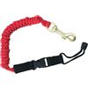 NIYANGLE Laccio di Sicurezza per Kayak in Nailon Rosso Moschettone in Lega di Zinco, Corda Elastica per Fissaggio Remi e Canna da Pesca, Accessorio per Barca e SUP
