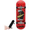 Genérico Finger Skateboard - Mini Skateboard Dita | Gioco Creativo | Fingerboard Cuscinetti | per Bambini | Praticare Trucchi Skate | Decorazione Scrivania Bambini Adolescenti